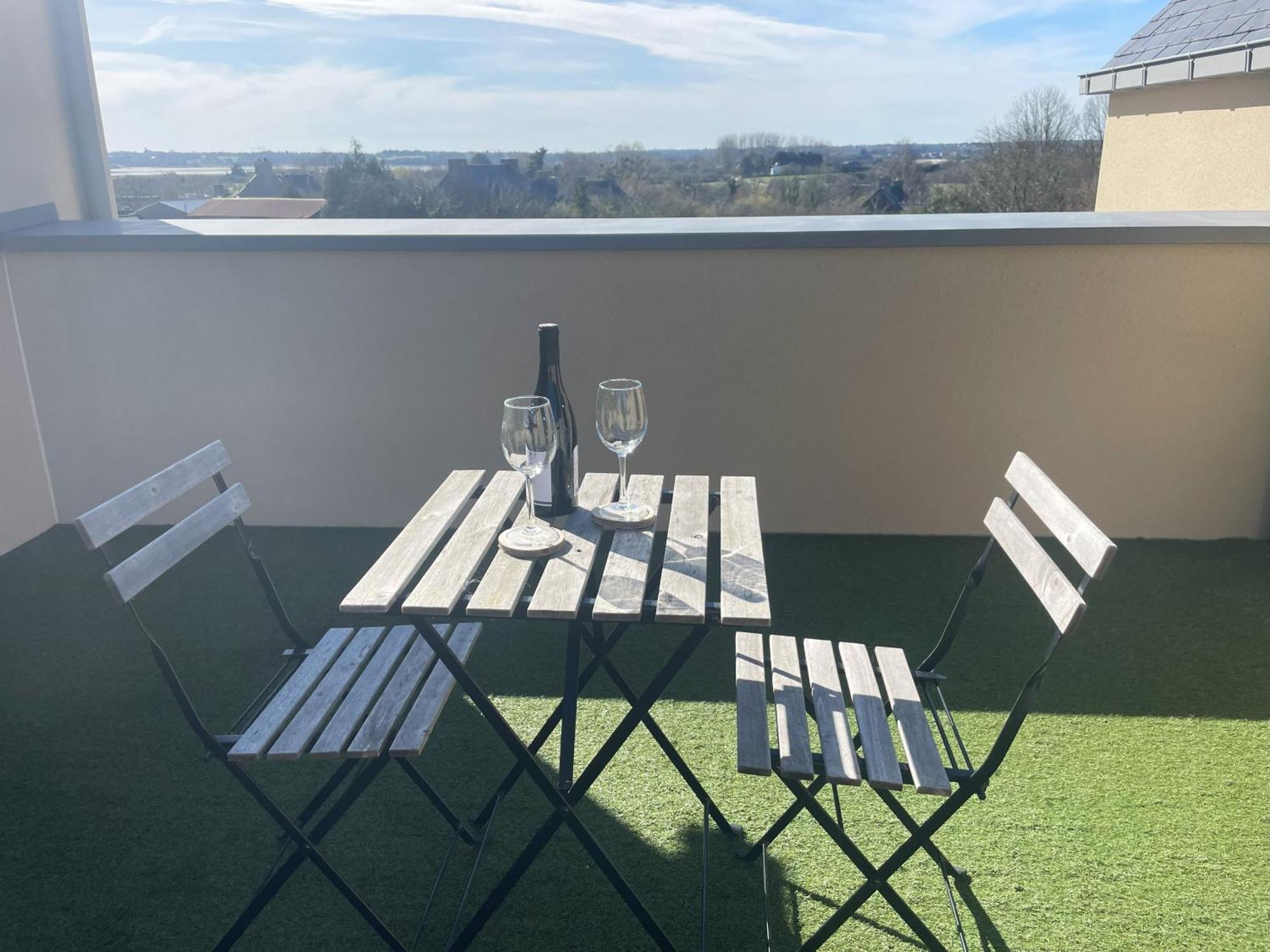 Studio Avec Terrasse Proche De La Mer Lancieux Eksteriør bilde